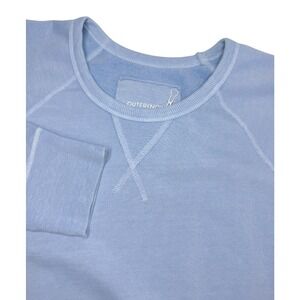 Outerknown Mens Medium Vintage Blue Sweastshirt Organic Cotton New W/Tag